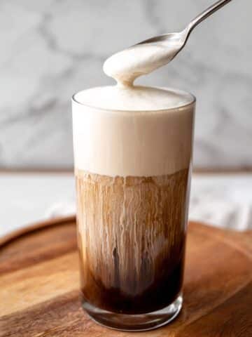 How to Make Cold Foam for Iced Coffee Recipe