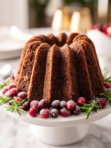 Sticky Date Cake with Orange Cognac Caramel Sauce Recipe