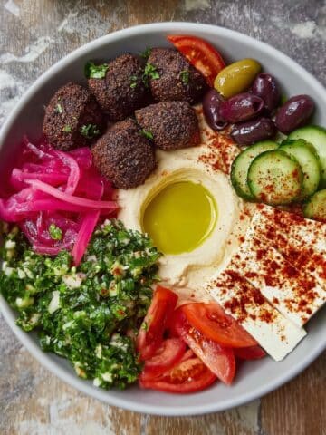 Mediterranean Falafel Bowls Recipe