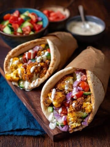 Spicy Cauliflower Shawarma Recipe