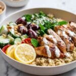 Lebanese Quinoa Chicken Bowls Recipe