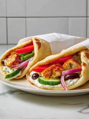Easy Greek Chicken Gyros Recipe