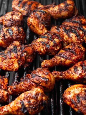 Next-Level Grilled Chicken Legs with Harissa Marinade Recipe