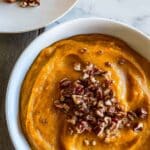 Crockpot Sweet Potatoes with Brown Sugar and Toasted Pecans Recipe