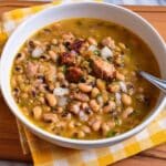 Slow Cooker Purple Hull Peas Recipe