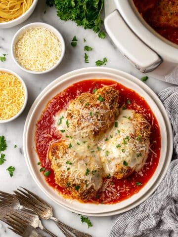 Slow Cooker Chicken Parmesan Recipe