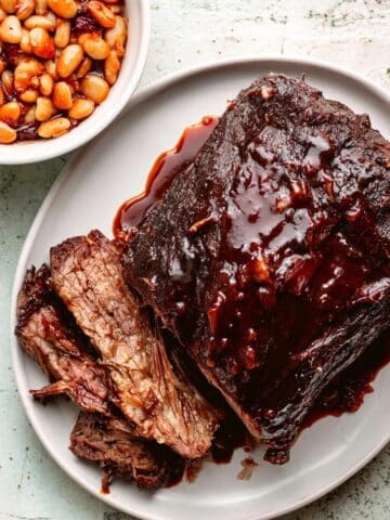 Slow Cooker BBQ Beef Brisket Recipe
