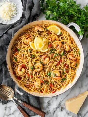 Prawn and Chorizo Linguine Recipe