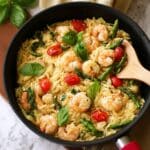 One Pan Shrimp Orzo Pasta Recipe