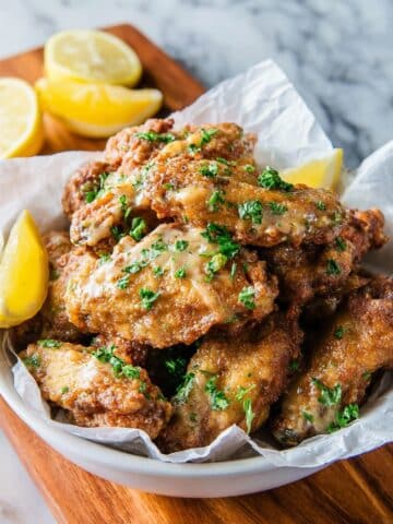 Lemon Pepper Wet Wings Recipe