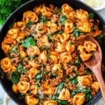 Italian Sausage Tortellini Skillet Recipe