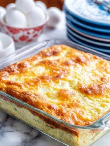 Green Chile Egg Casserole Recipe
