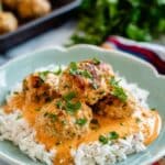Buffalo Ranch Chicken Meatballs Recipe