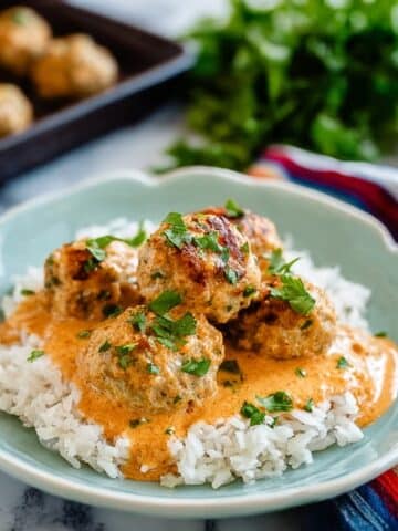 Buffalo Ranch Chicken Meatballs Recipe