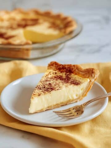 Indiana Sugar Cream Pie (Hoosier Pie) Recipe