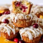 Orange Cranberry Muffins with Crumb Topping Recipe