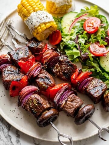 Marinated Steak Kabobs Recipe