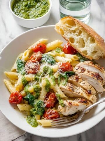Pesto Chicken Pasta Recipe