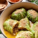 Miso Butter Braised Cabbage Rolls Recipe