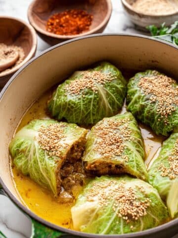 Miso Butter Braised Cabbage Rolls Recipe