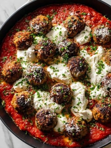 Eggplant Parmesan Meatballs Recipe