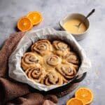 Orange Cinnamon Rolls with Orange Glaze Recipe