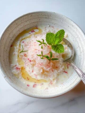 Peaches and Cream Frozen Dessert Recipe