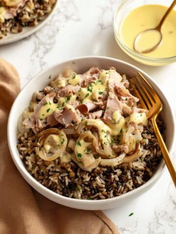 Honey Mustard Steak Bowl with Rice & Quinoa Recipe