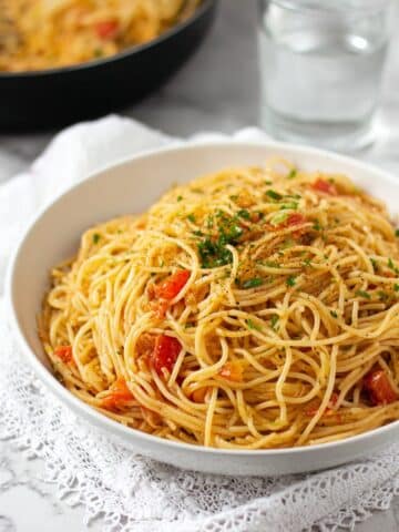 Quick Leftover Spaghetti Recipe