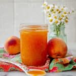 Homemade No Pectin Peach Jam Recipe