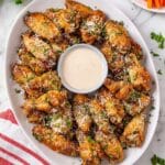 Slow Cooker Garlic Parmesan Wings Recipe