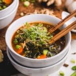Slow Cooker Ramen Tofu Soup Recipe