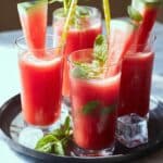 Fresh Watermelon Water Recipe