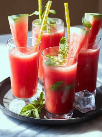 Fresh Watermelon Water Recipe
