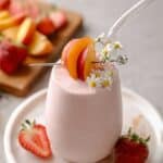 Strawberry Peach Smoothie Recipe