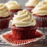 Red Velvet Cupcakes with Cream Cheese Frosting Recipe