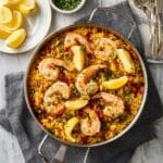 Prawn, Chicken and Chorizo Paella Recipe