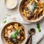 Beef Shin Ragu with Pappardelle and Parmesan Recipe