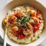Pesto Shrimp and Parmesan Risotto Recipe