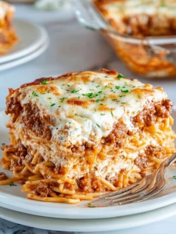 Million Dollar Baked Spaghetti Recipe