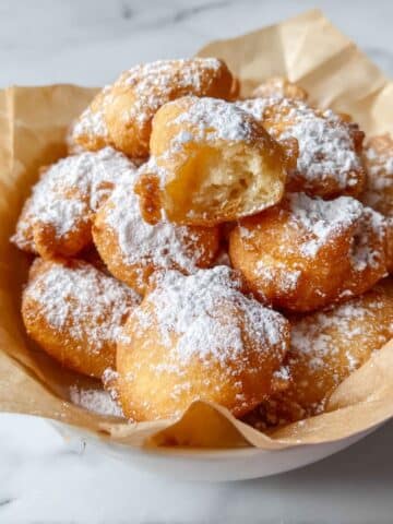 Mekitsi: Fluffy Yogurt Donuts with Optional Sweet or Savory Toppings Recipe