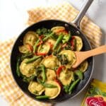 Cheese Ravioli Stir-Fry in Peanut Sauce Recipe