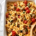 Creamy Sausage and Feta Pasta Recipe