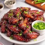 Slow Cooker Spicy Korean Chicken Wings Recipe