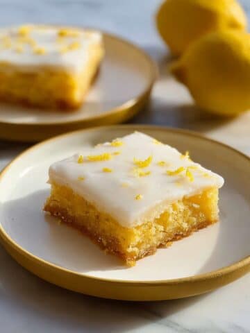 Lemon White Chocolate Brownies Recipe