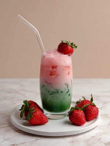 Strawberry Matcha Latte Recipe