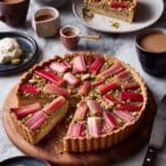 Plum and Pistachio Frangipane Tart Recipe