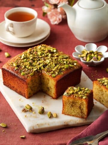 Pistachio and Orange Cake Recipe