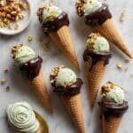 Nougat and Pistachio Ice Cream Recipe