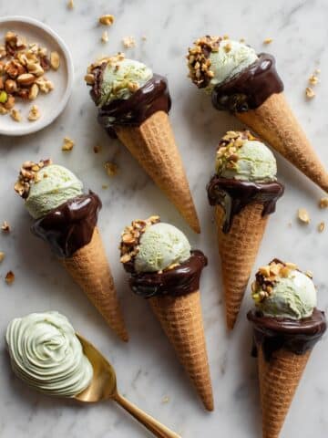 Nougat and Pistachio Ice Cream Recipe